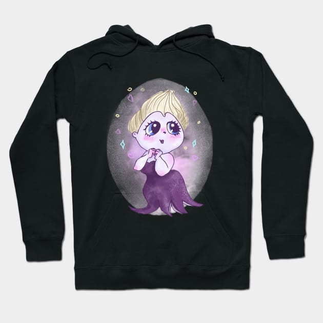 Cute Ursula Hoodie by ArtInPi